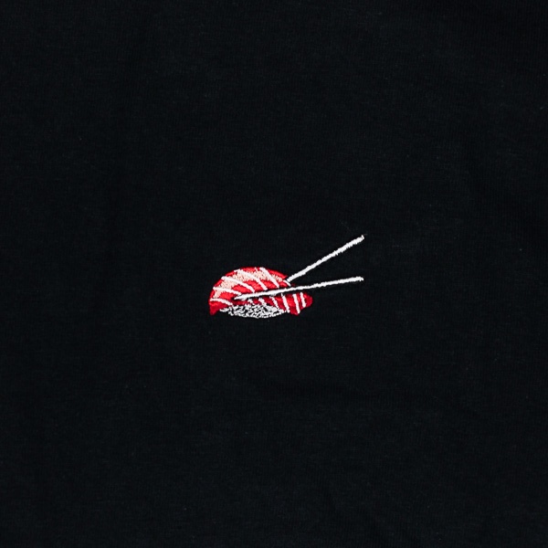 Evisen Tuna Sushi LS Tshirt Black