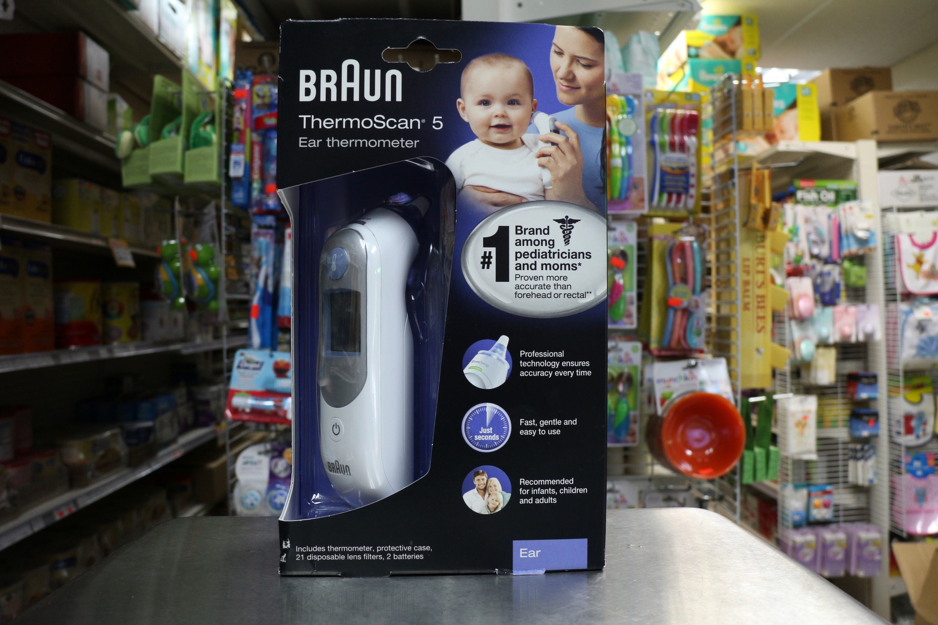 braun thermoscan ear thermometer irt 6500
