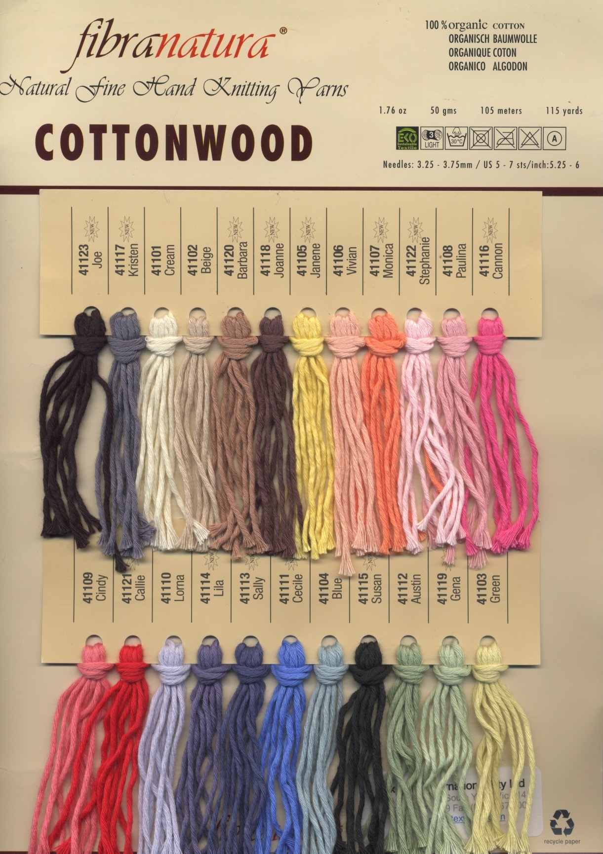 Cottonwood Fibra Natura Sunspun Fine Yarns