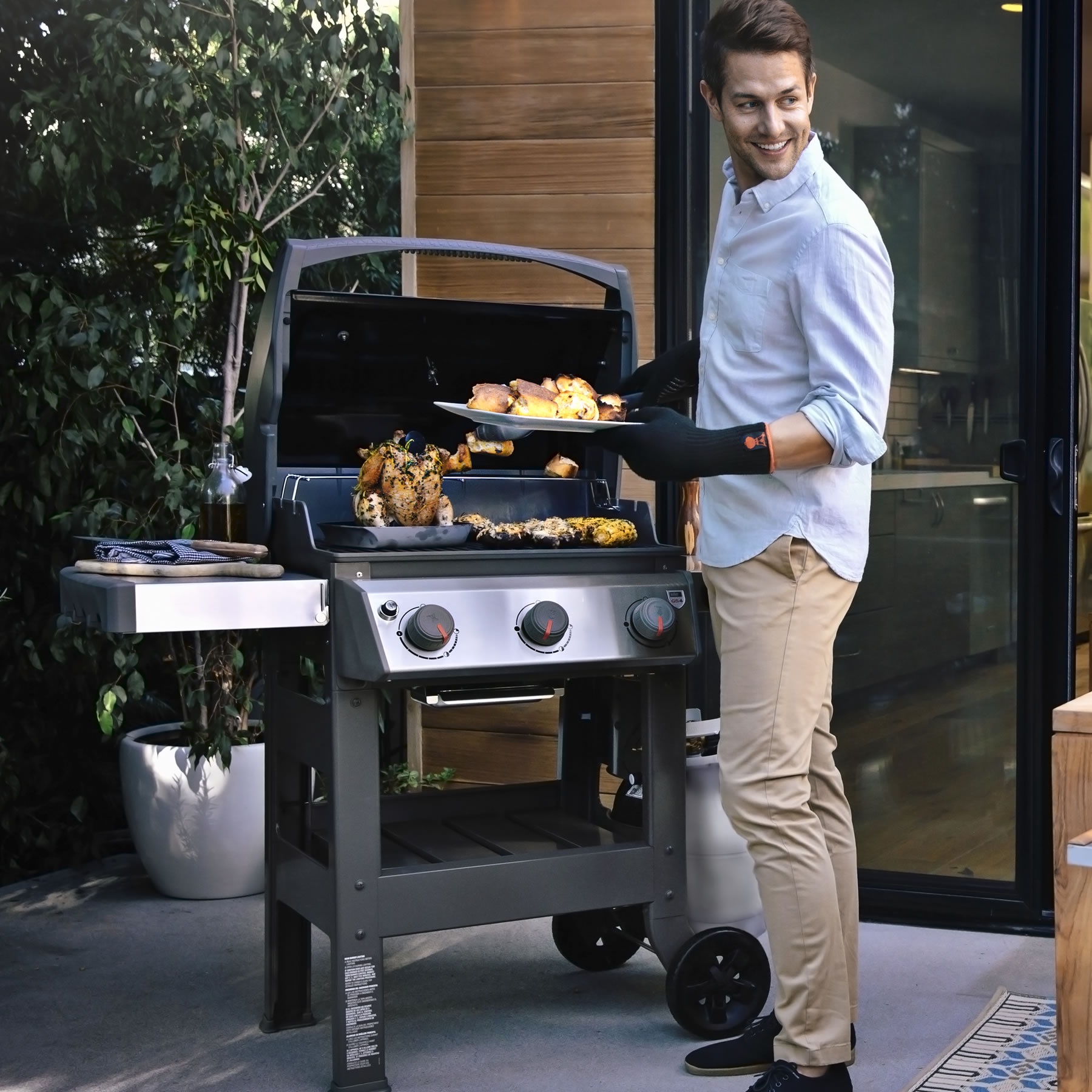 Weber Spirit 2 E320 LP Black | Aussie BBQs and Fireplaces ...