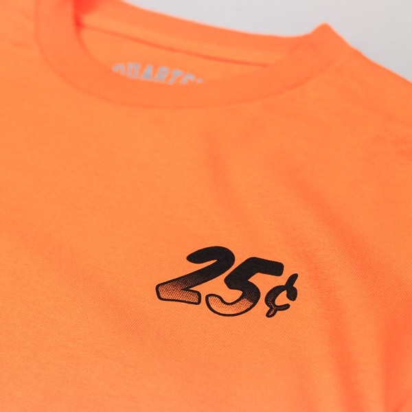 Quartersnacks Snackman Flyer LS Tshirt Orange