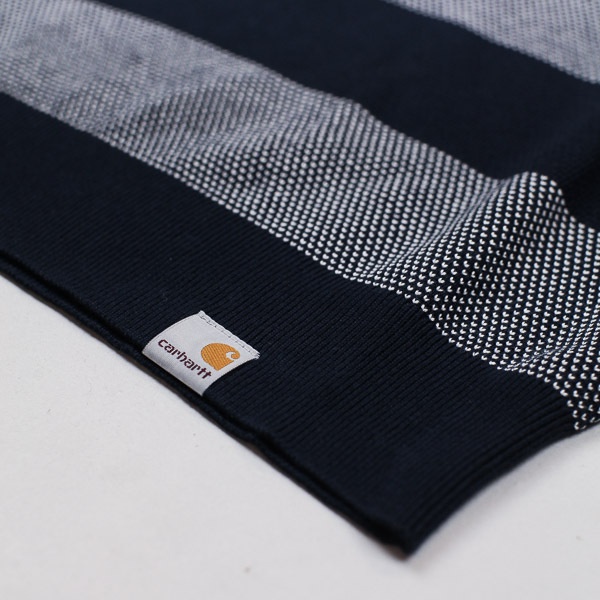 Carhartt W.I.P. Atlantic Knit Sweater Navy / White