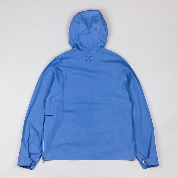 Pop Trading Company DRS Halfzip Hood Jacket Blue