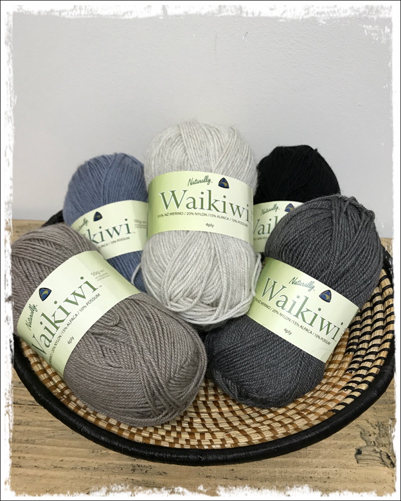 Waikiwi 4ply 50gm