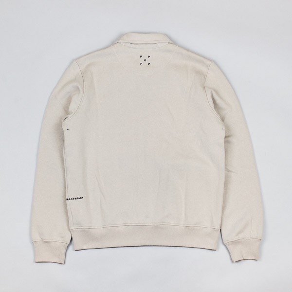 Pop Trading Company Full Zip Fleece Khaki