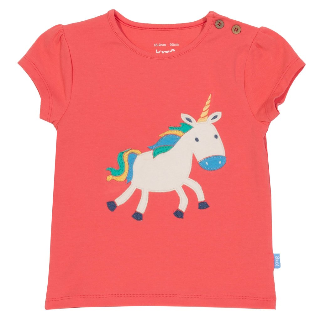 NWT Girl/'s Top 18-24m Ruffle Trim Tee Blue