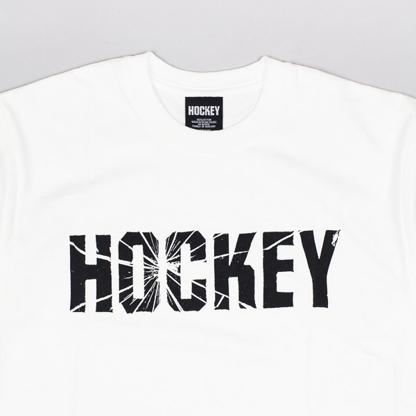 Hockey Shatter Logo T-Shirt White