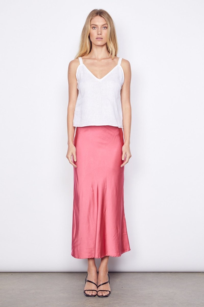 MLM Label Kingdom Slip Skirt In Bloom Pink