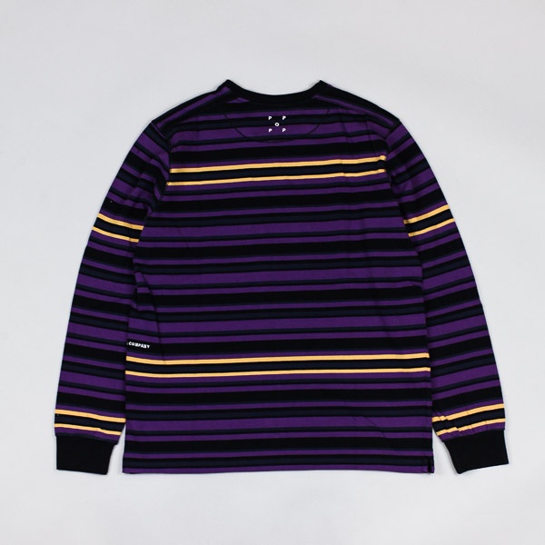 Pop Trading Company Nagel Stripe LS Tshirt