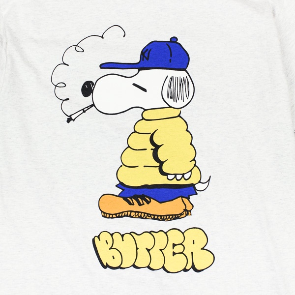 Butter Goods Lo Goose Tshirt Ash Grey