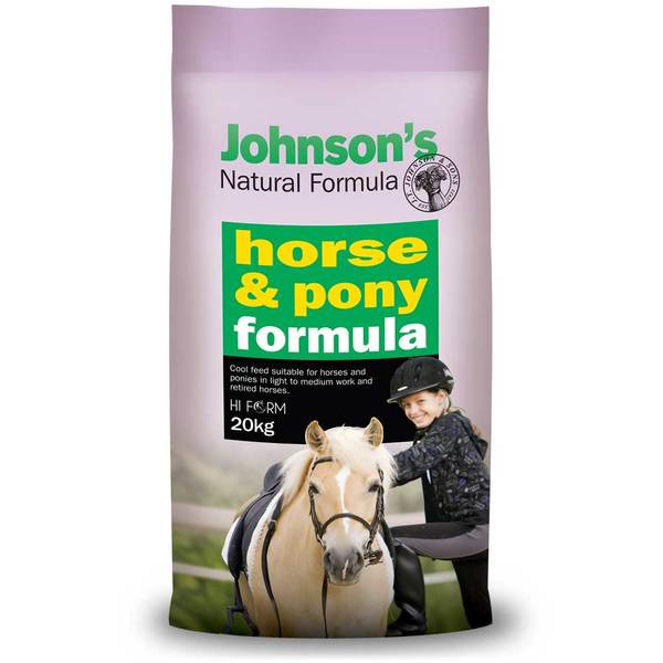 Johnson's Horse & Pony 20kg | Horse Feed | Impact Stockfeeds and Saddlery