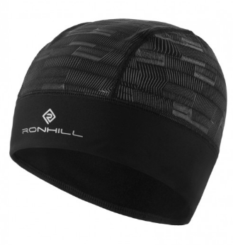 ron hill running hat and gloves