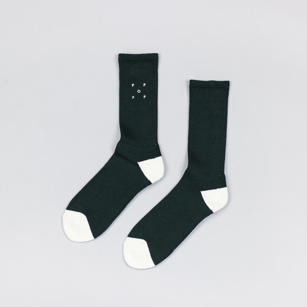 Pop Trading Company Sport Socks Green