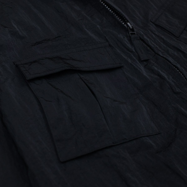 Pop Trading Company Falling Down Overshirt Black