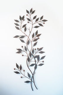 Bronze tree with cherries