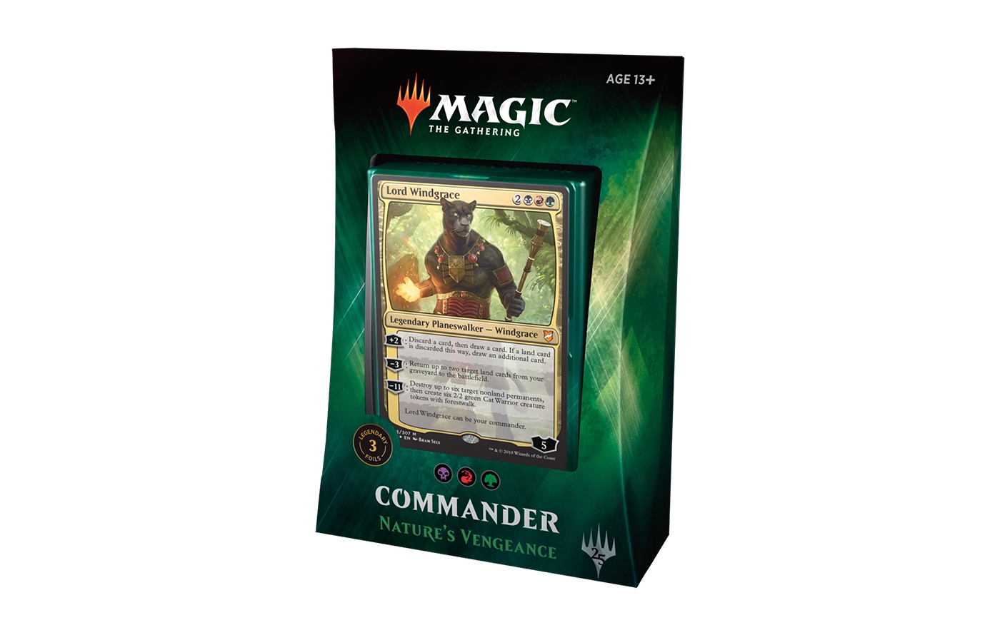 Loyal Guardian Commander 2018 - Magic the Gathering Green