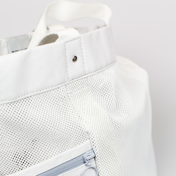 Ultraolive Mesh Tote Bone