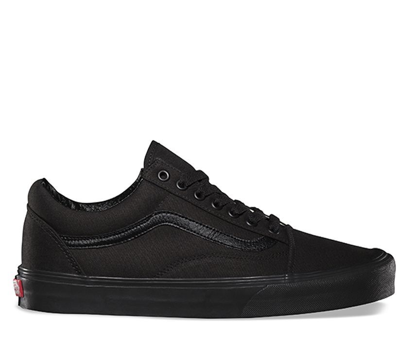 vans old skool black black