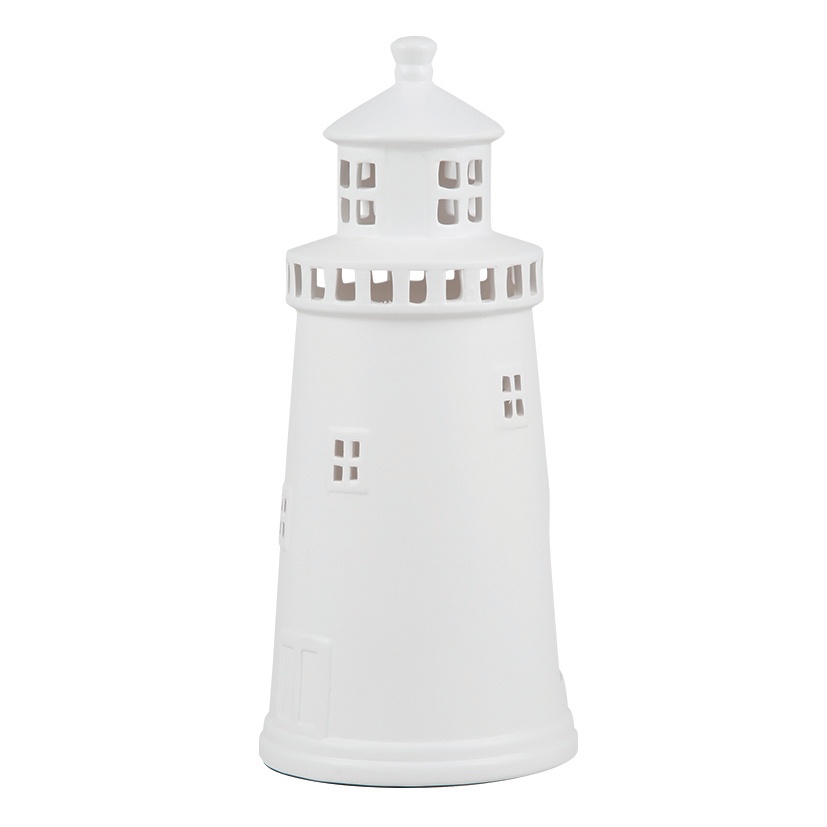 White Lighthouse Table Lamp