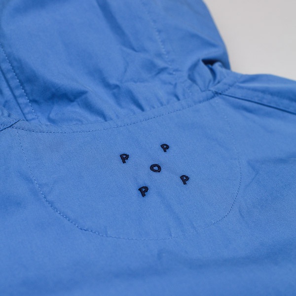 Pop Trading Company DRS Halfzip Hood Jacket Blue