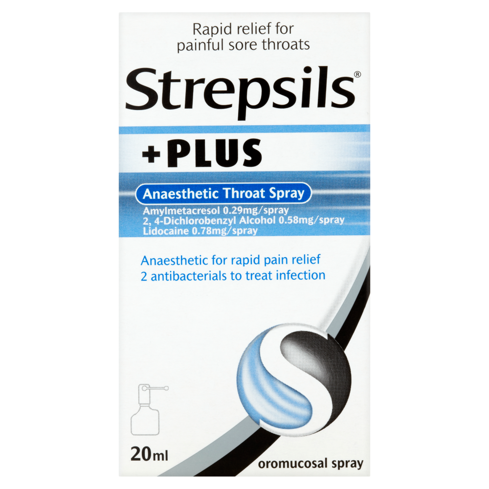 STREPSILS PLUS THROAT SPRAY