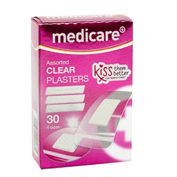 MEDICARE TRANSPARENT PLASTERS 30'S MEDICARE TRANSPARENT PLASTERS 30'S