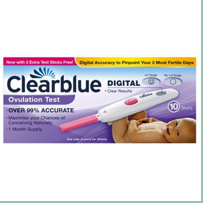 CLEARBLUE DIGITAL OVULATION TESTS 10'S