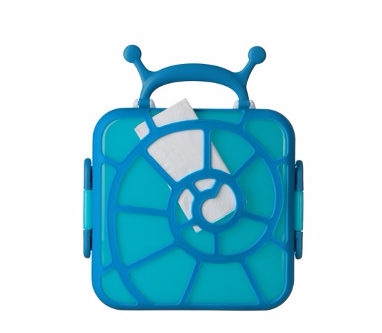 Bento Snail Blue Lunch Box Bento Snail Blue Lunch Box