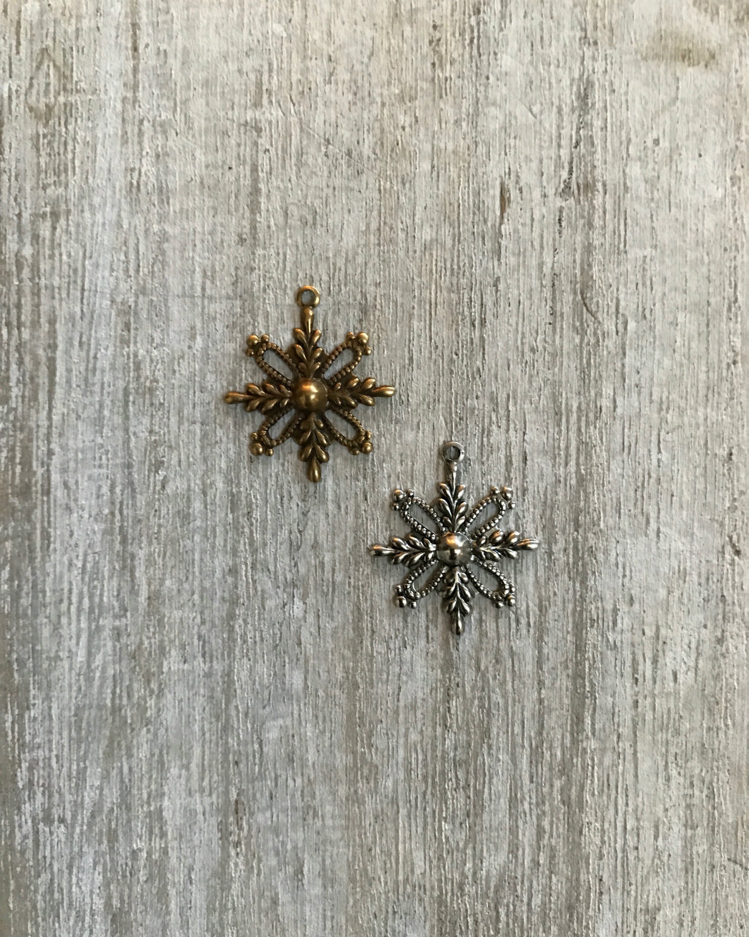 Fancy Snowflake Charm