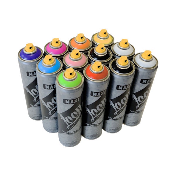Loop Maxi Spray Paint 600ml Spray Paint Mainline Art and Graffiti