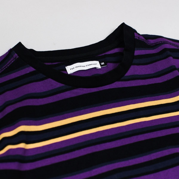 Pop Trading Company Nagel Stripe LS Tshirt