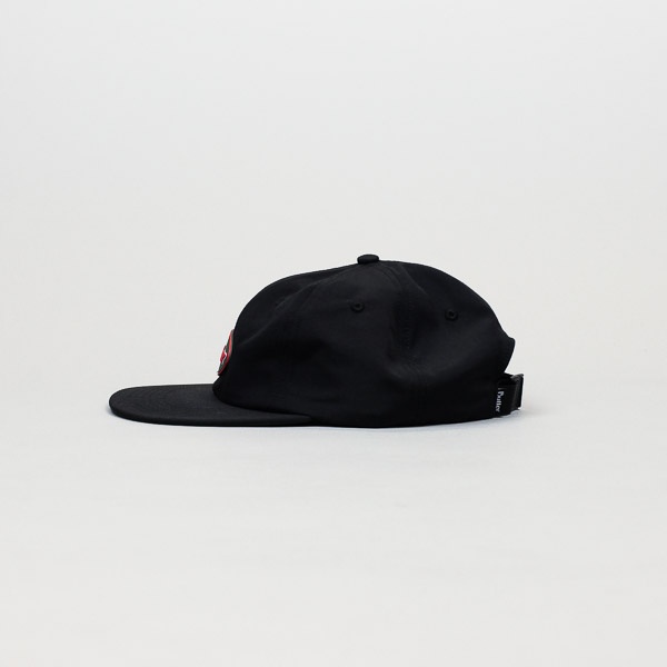 Butter Goods Badge 6 Panel Hat Black