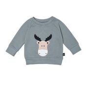 MOOSE SWEATSHIRT - SAGE