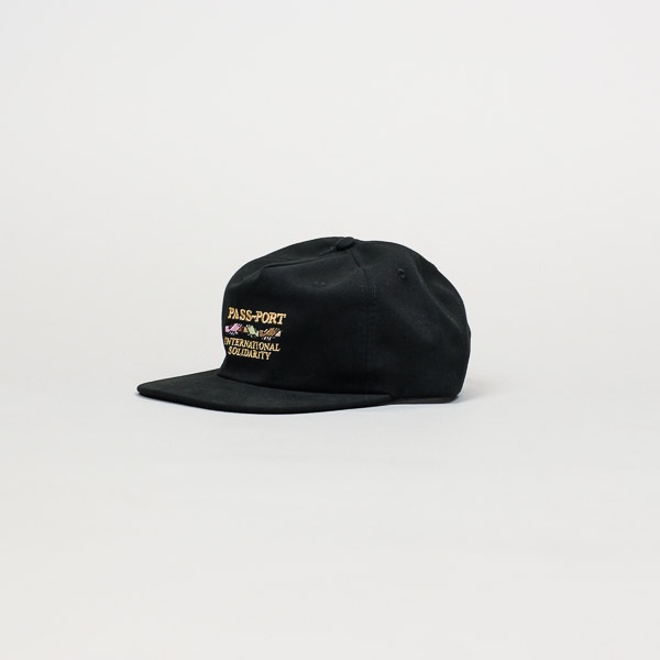 Pass~Port Inter Solid Cap Black