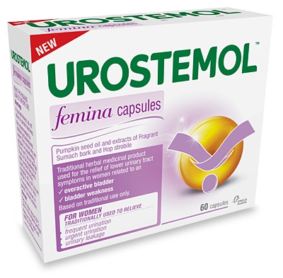 UROSTEMOL FEMINA CAPSULES 60'S