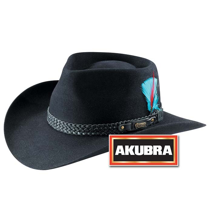 akubra snowy river black