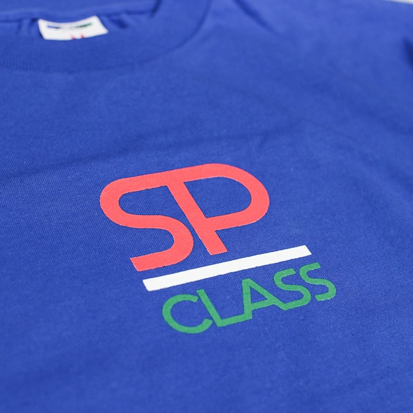 Sports Class SP Logo Tshirt Royal Blue