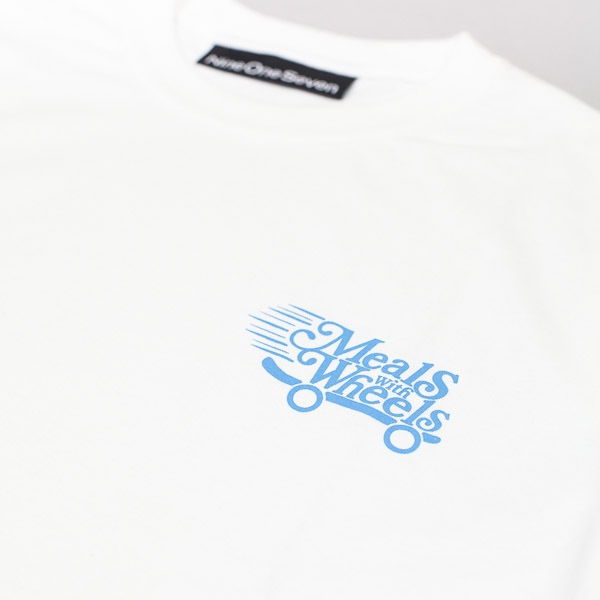 Call Me 917 Meals With Wheels Tshirt White