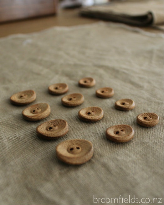 Wooden Button