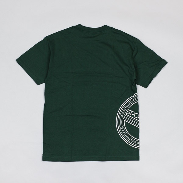 Sports Class Side Circle Logo Tshirt Forest Green