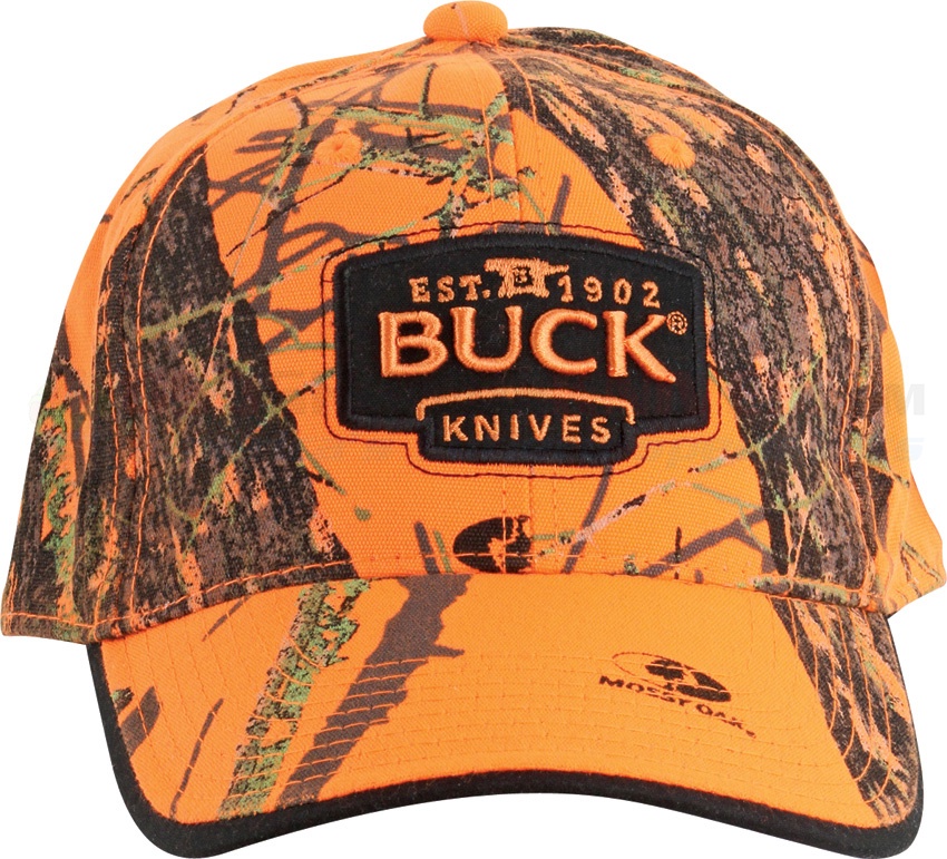 mossy oak orange hat