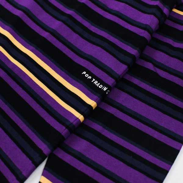 Pop Trading Company Nagel Stripe LS Tshirt