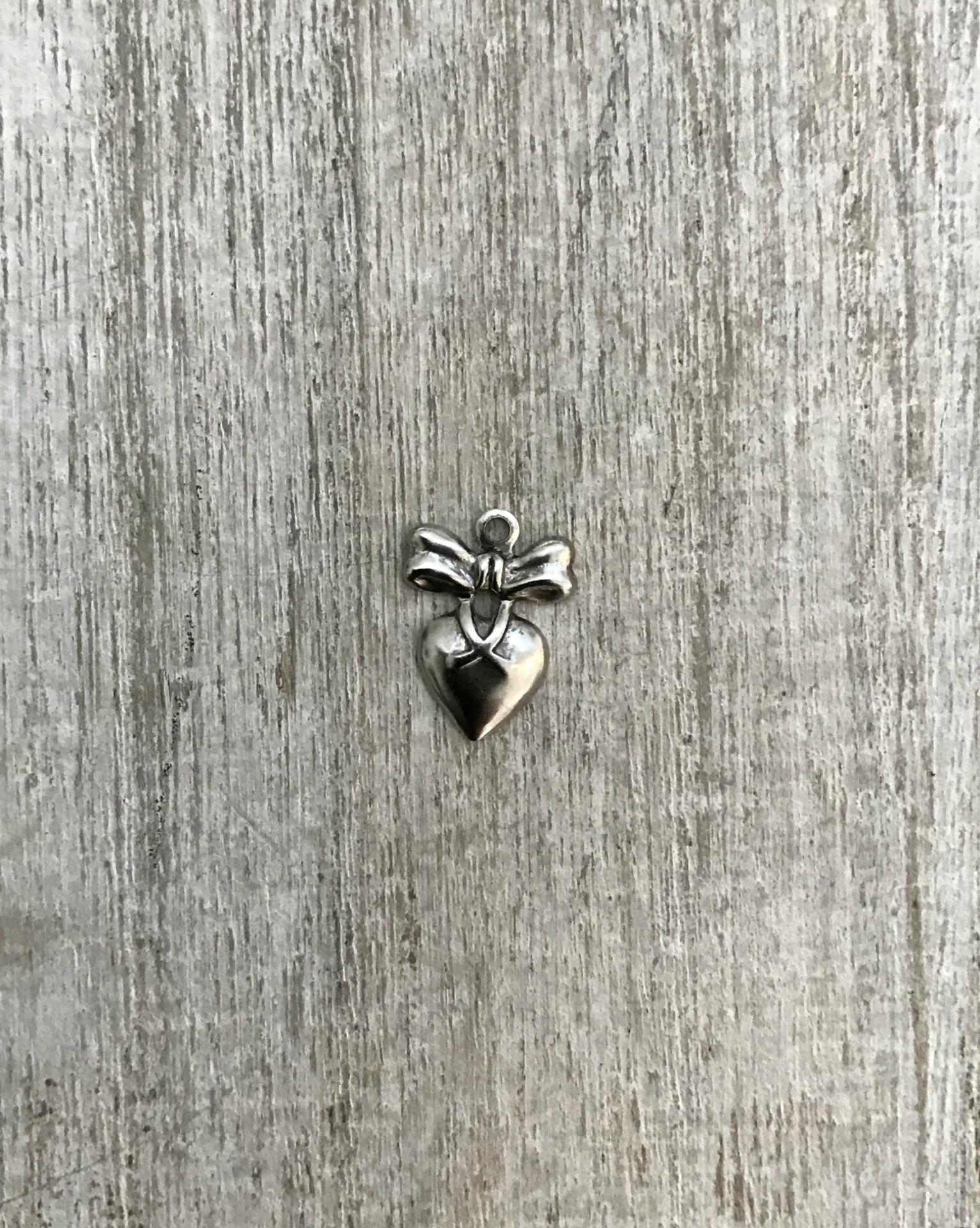 Raised Heart with Bow