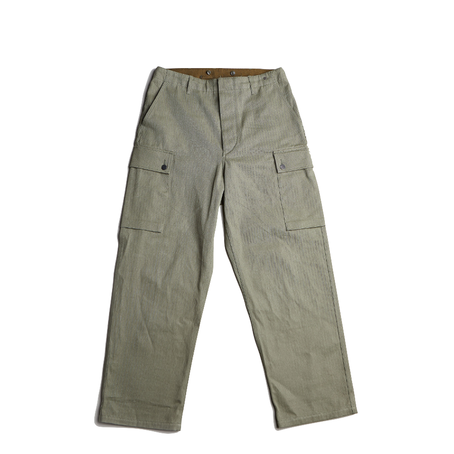 Nigel Cabourn 5 Pkt Monkey Pants Green | TROUSERS | M c K I L R O Y