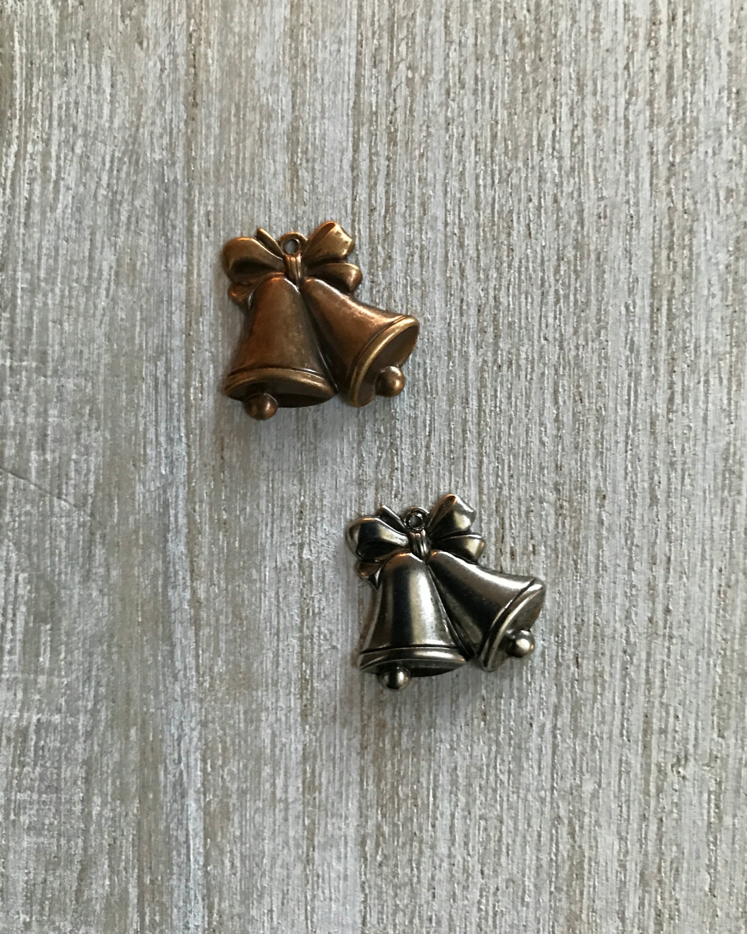Double Bells Charm - Large