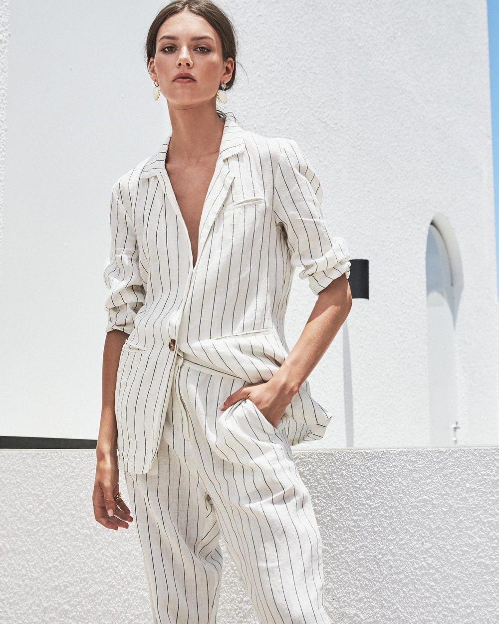 Zoe Kratzmann Tout Jacket Pinstripe