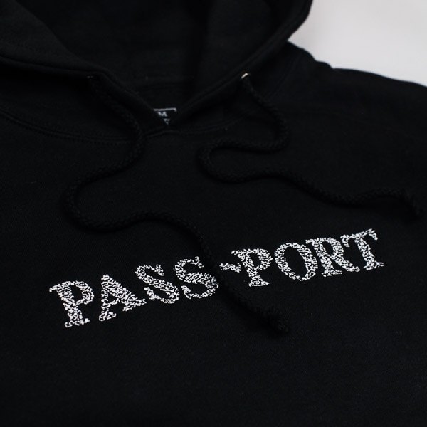 Pass~Port Official Sweaty Pullover Hood Black