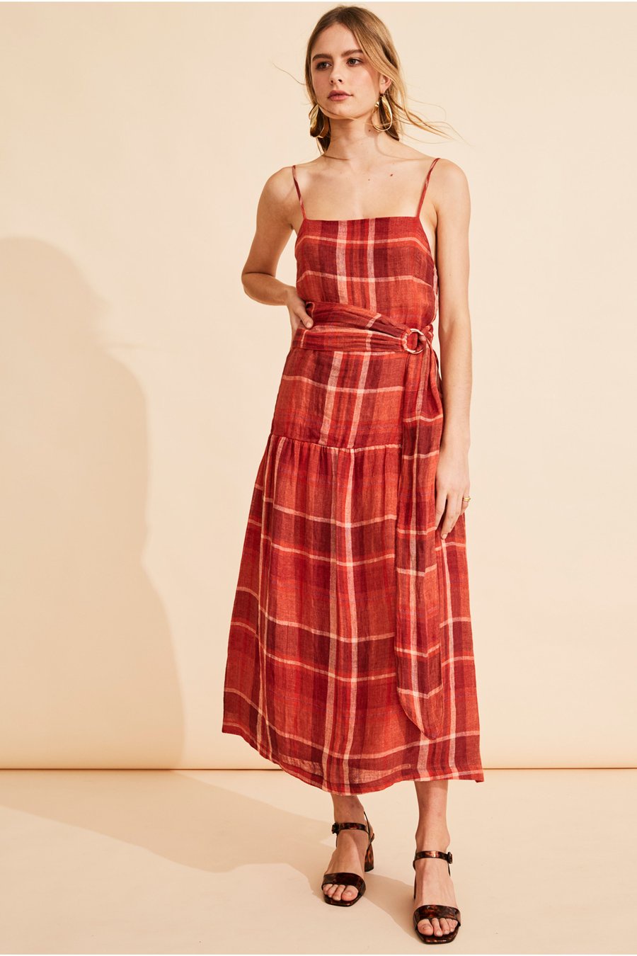 POL La Palma Belted Dress