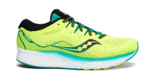 saucony ride iso 2 citron