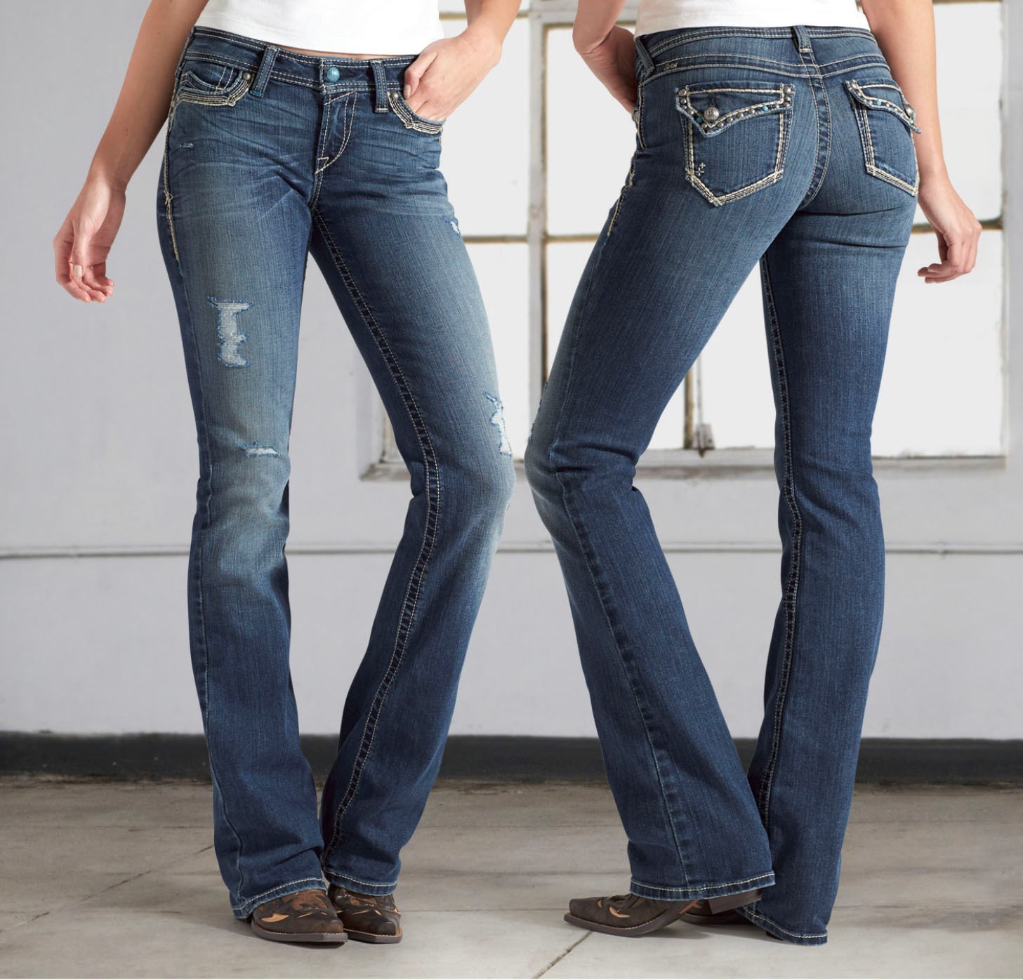 bootcut jeans western